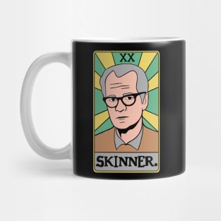 BF Skinner Tarot Card - Behavioral Psychology - Applied Behavior Analysis Reinforcement Mug